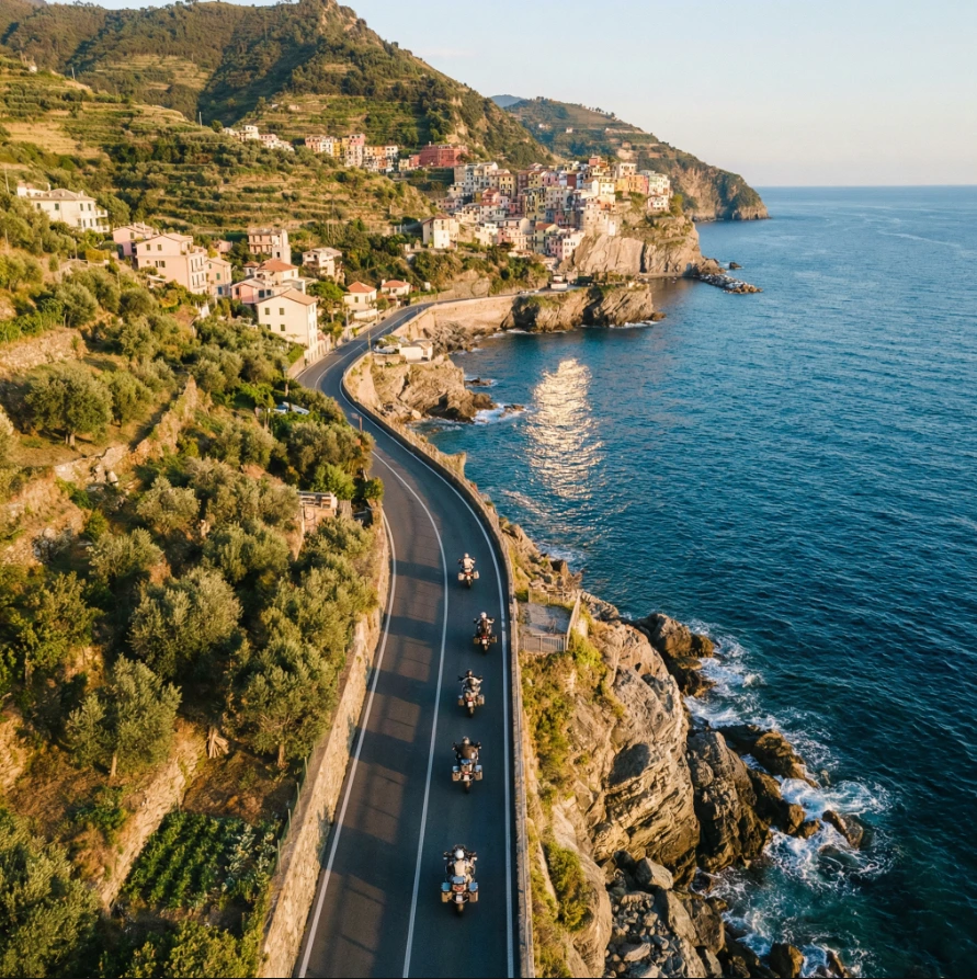 Piemonte, Liguria e Toscana