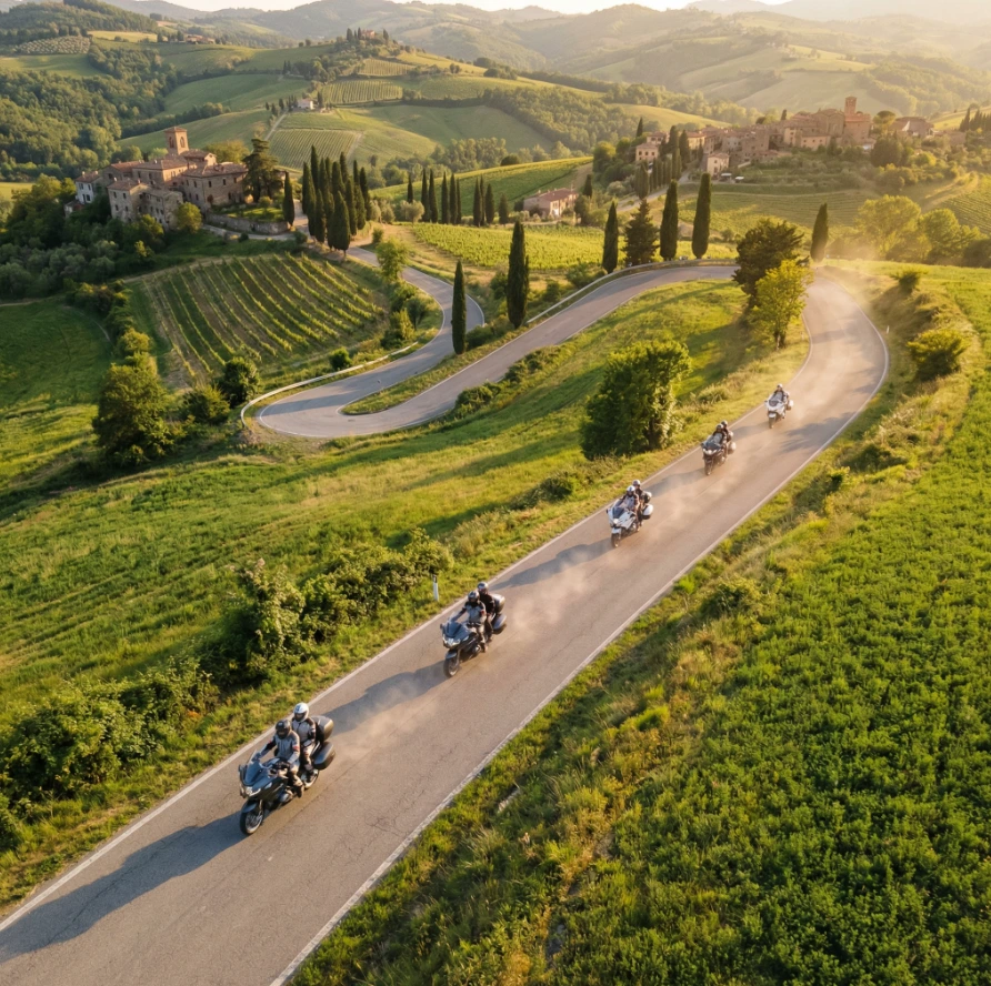 Piemonte, Liguria e Toscana